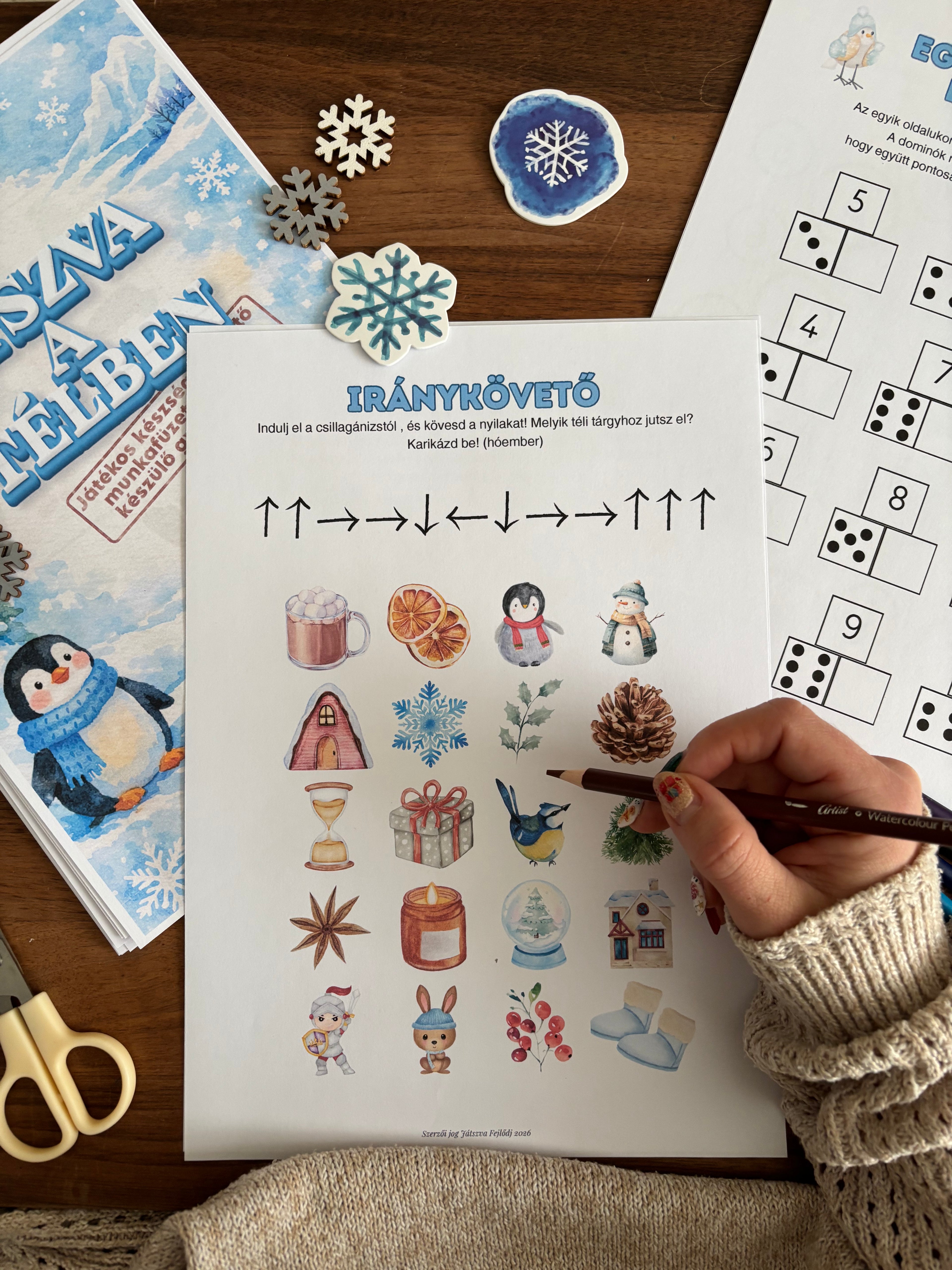 Játszva a Télben - Foglalkoztató füzet