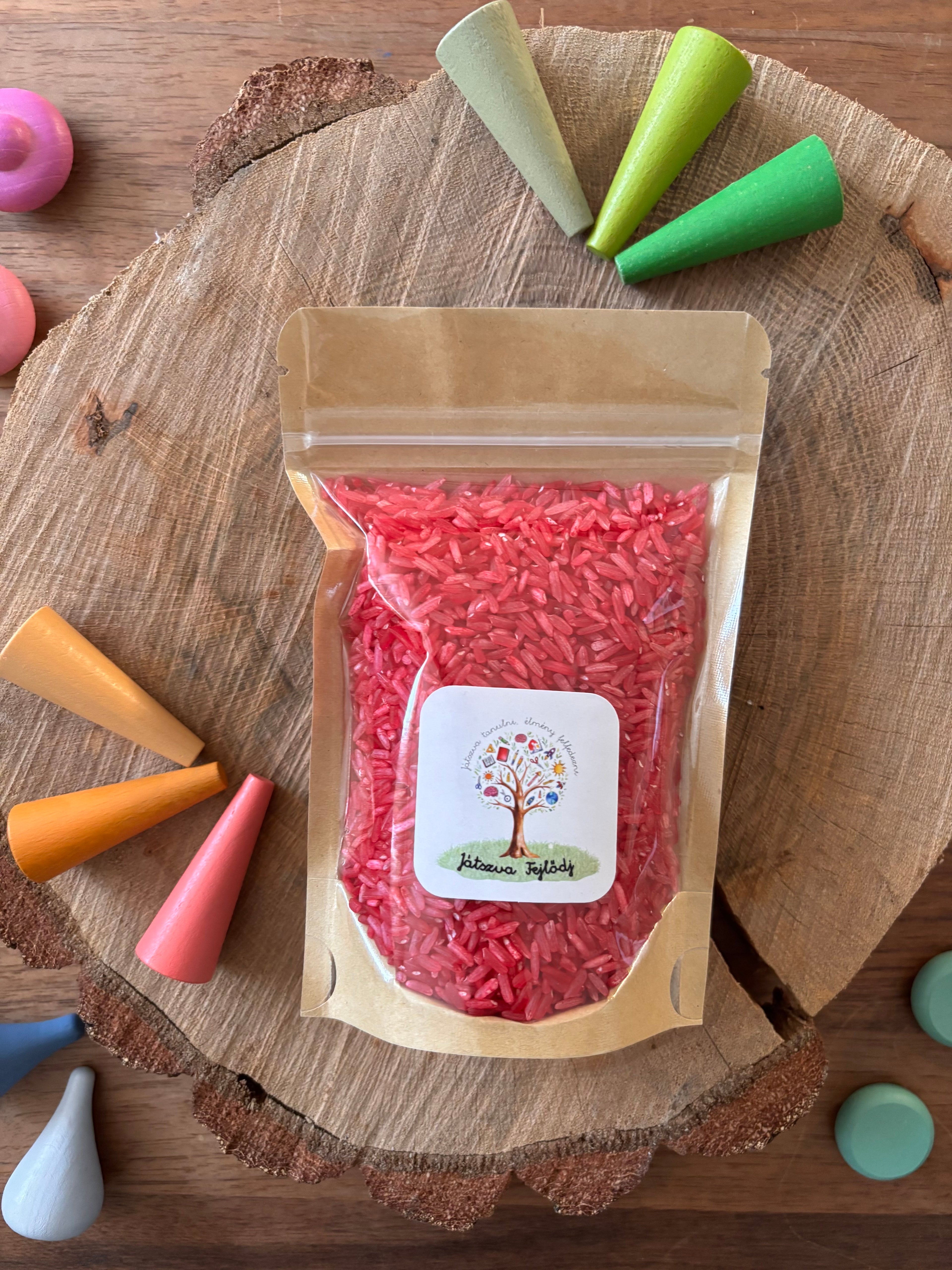 Szenzoros játékalap vanília illattal