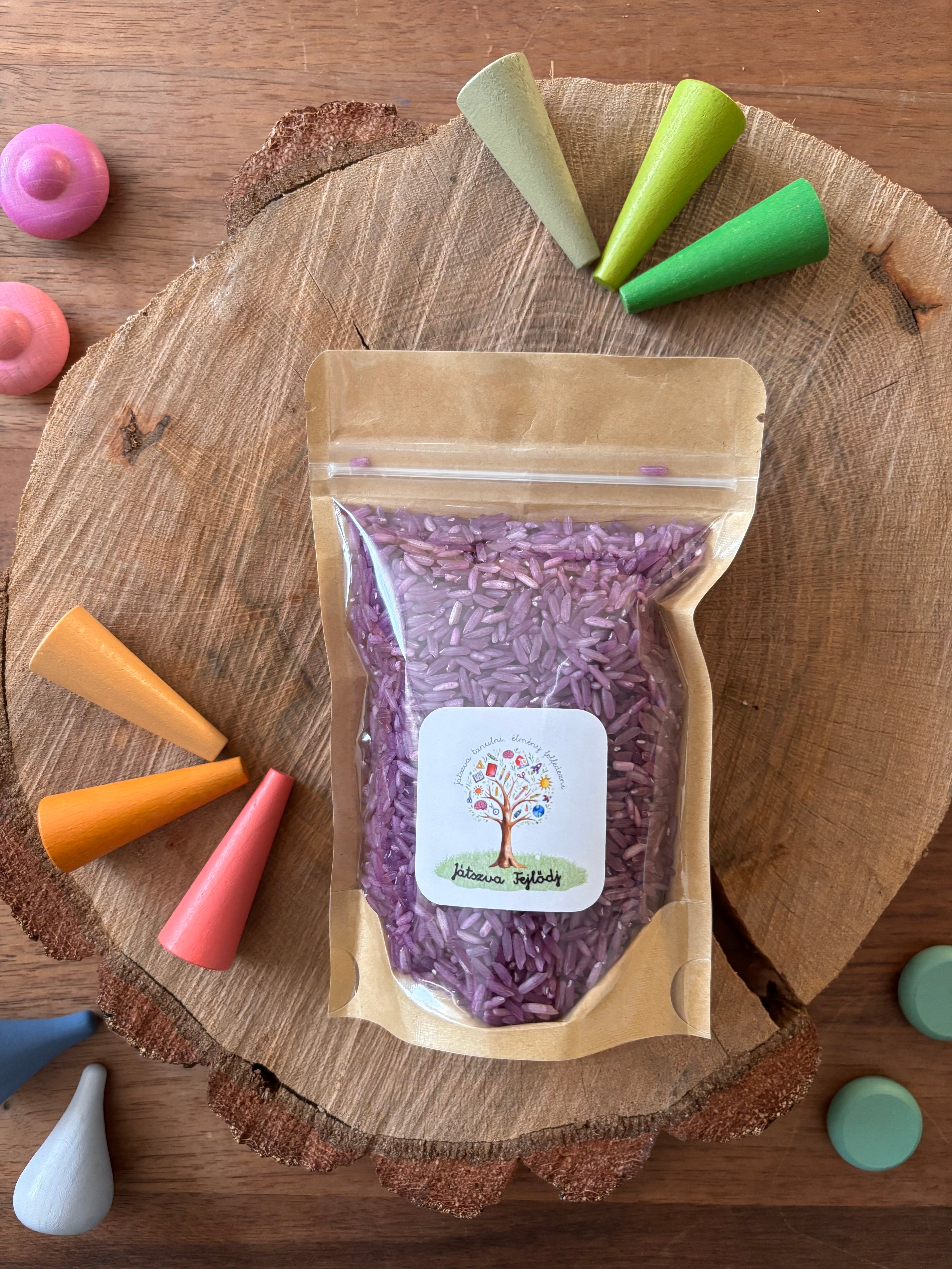 Szenzoros játékalap vanília illattal