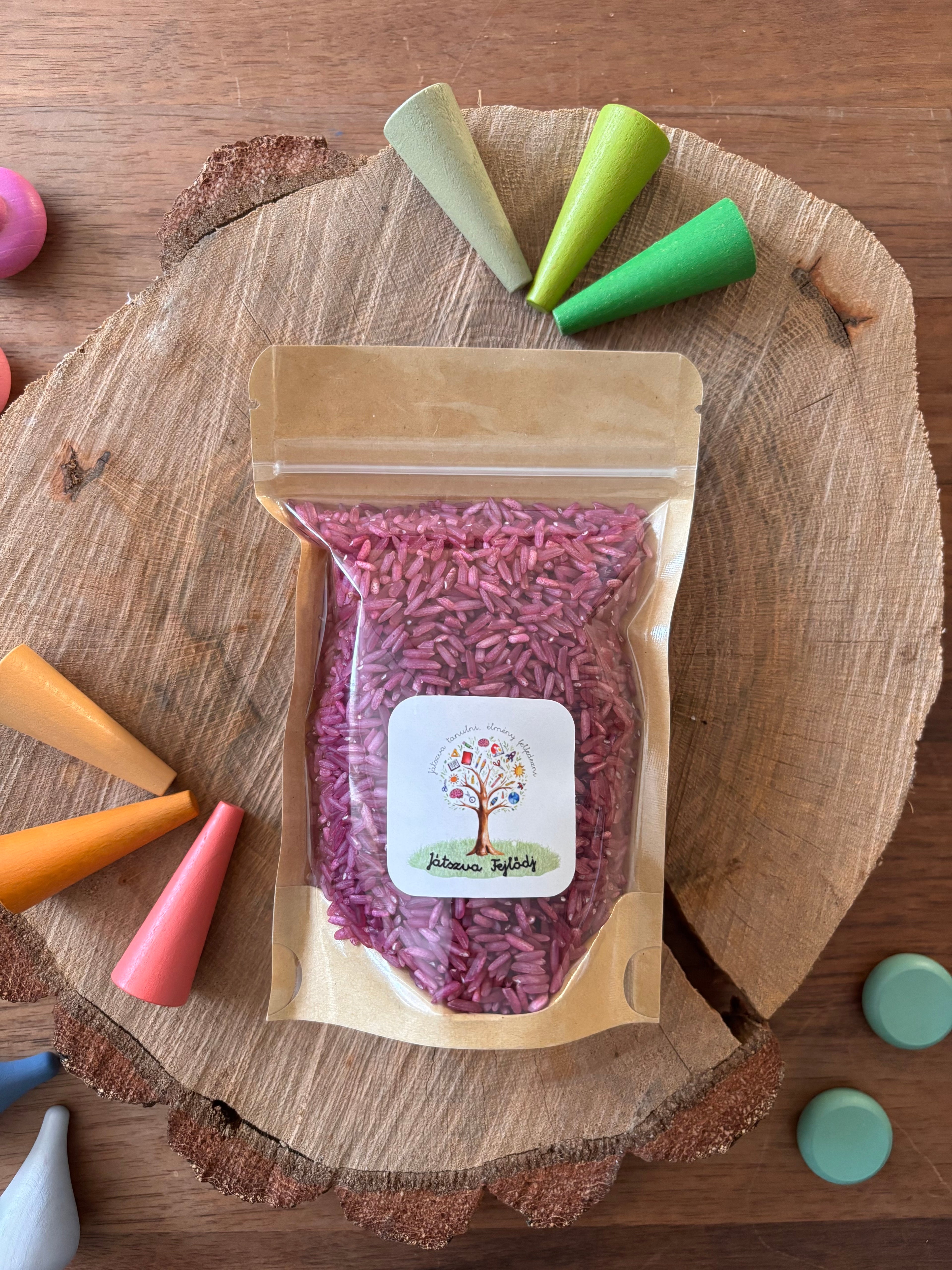 Szenzoros játékalap vanília illattal