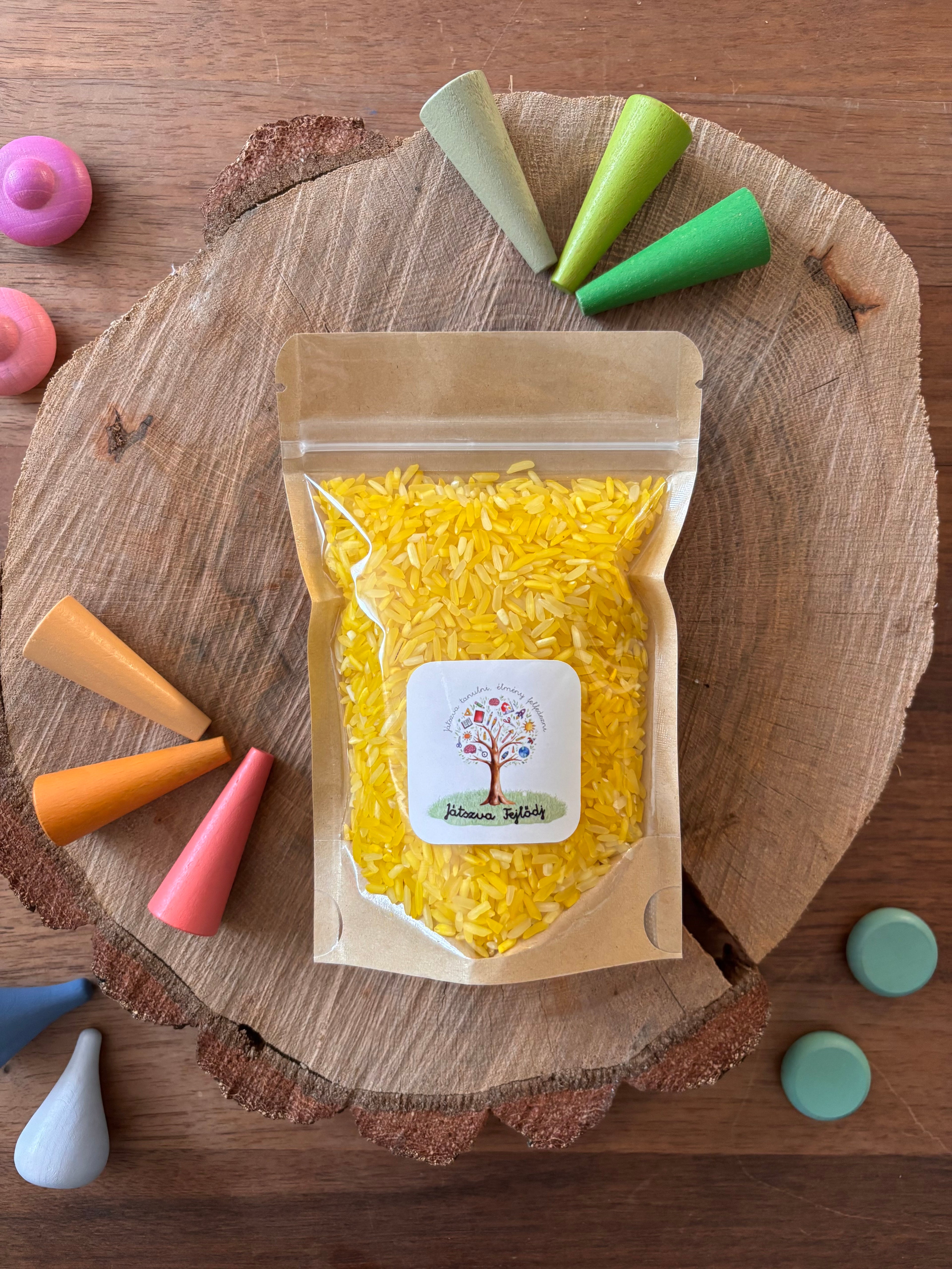 Szenzoros játékalap vanília illattal