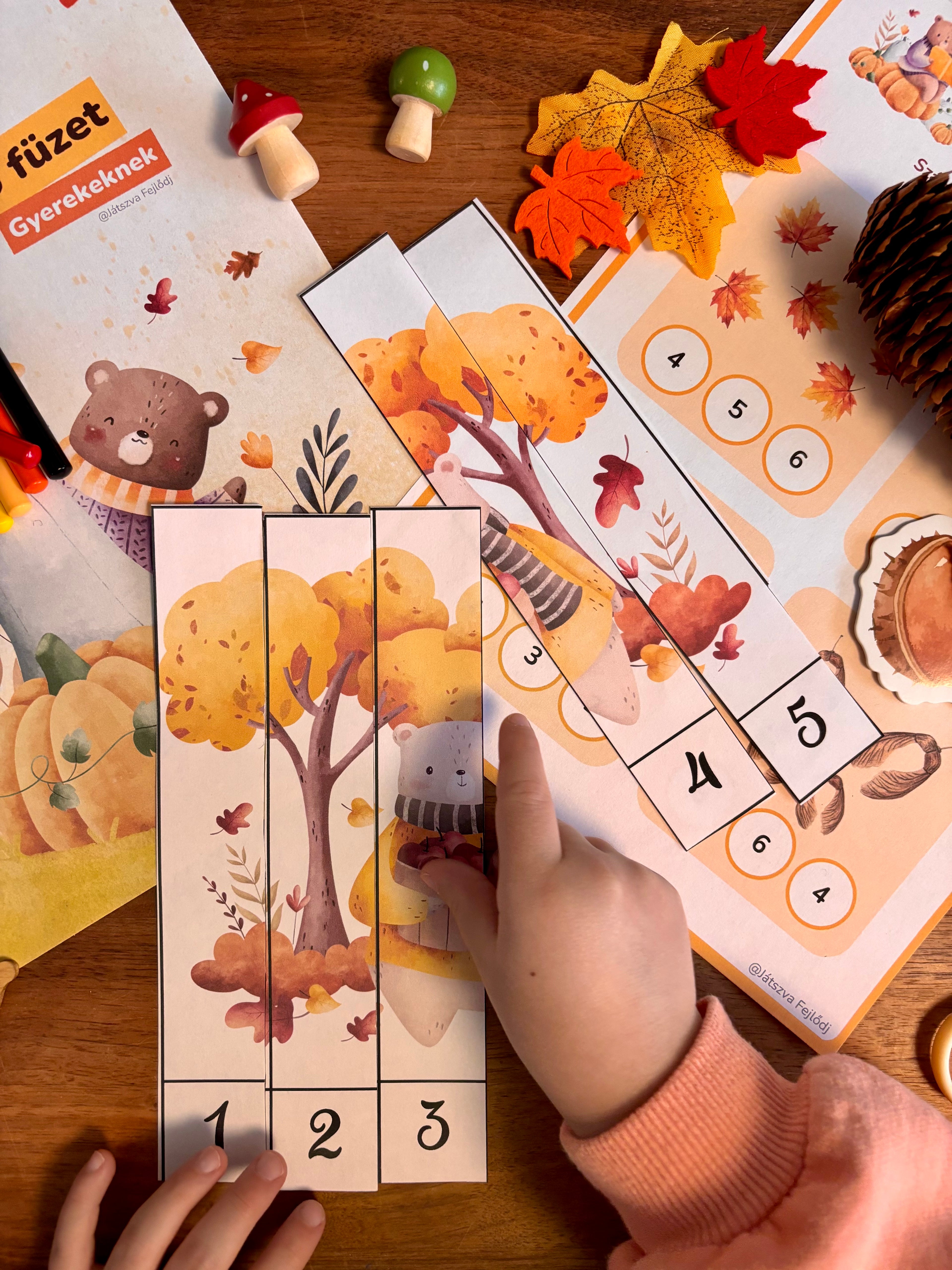 Őszi foglalkoztató füzet