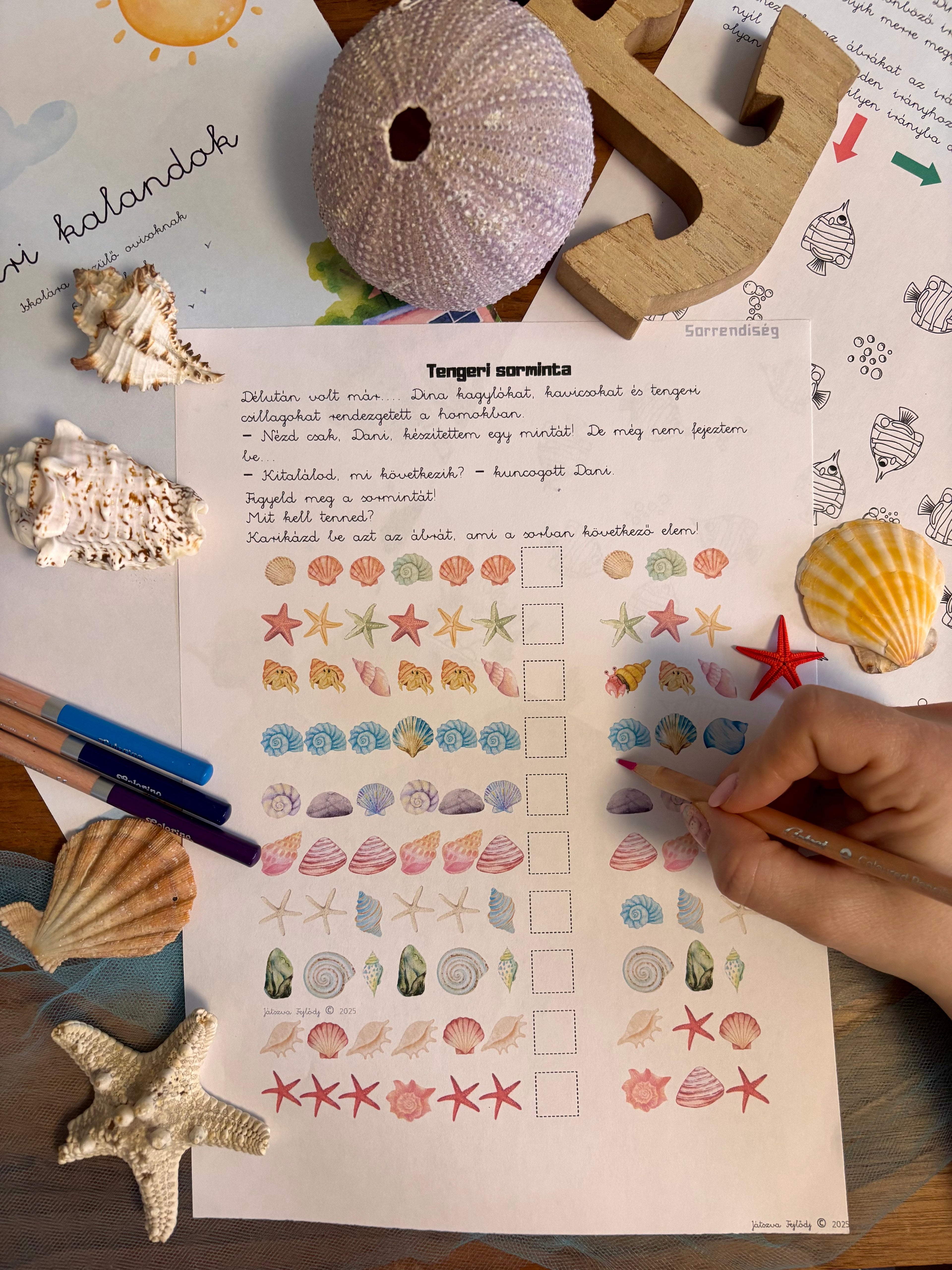 Nyári kalandok Mesés foglalkoztató füzet