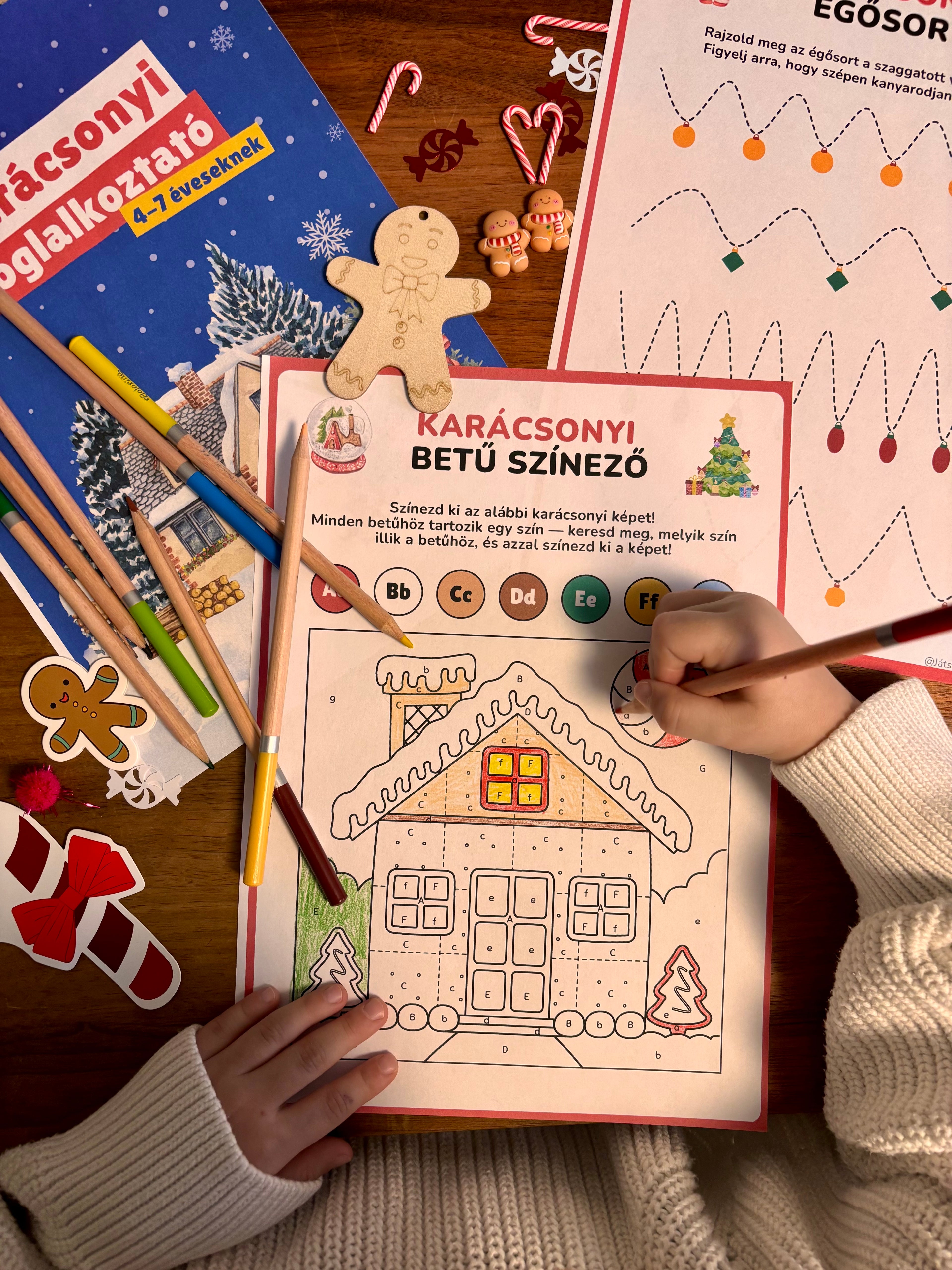 Karácsonyi foglalkoztatófüzet